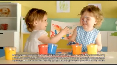 Наши юные звезды в ролике Агуша