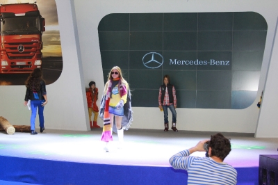 Показ Mercedes- Benz