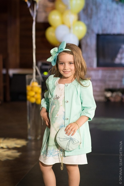Илана на показе Kids Palace