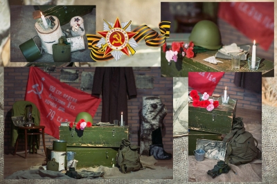 Военная игровая фотосессия