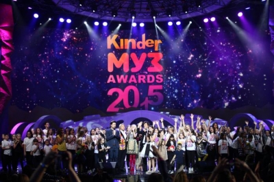 Участие в проекте Kinder МУЗ Awards 2015 - Детская Музыкальная Премия на МУЗ-ТВ