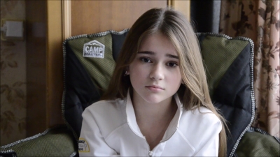 Юная актриса Валиева Настя, возраст 11 лет.